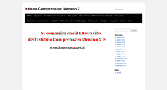 Desktop Screenshot of icmerano2.it